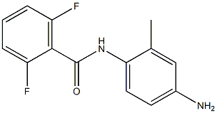 N-(4-amino-2-methylphenyl)-2,6-difluorobenzamide Struktur