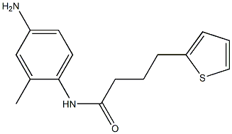 N-(4-amino-2-methylphenyl)-4-(thiophen-2-yl)butanamide Struktur