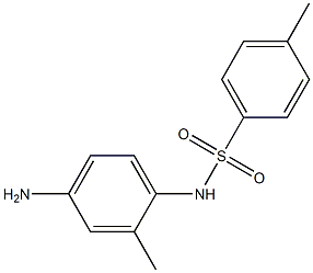 N-(4-amino-2-methylphenyl)-4-methylbenzenesulfonamide Struktur