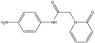 N-(4-aminophenyl)-2-(2-oxopyridin-1(2H)-yl)acetamide Struktur