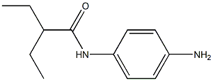 N-(4-aminophenyl)-2-ethylbutanamide Struktur