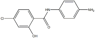 N-(4-aminophenyl)-4-chloro-2-hydroxybenzamide Struktur