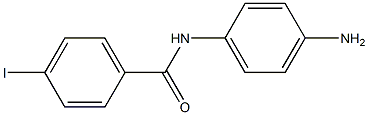 N-(4-aminophenyl)-4-iodobenzamide Struktur