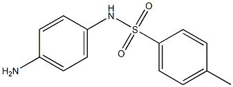 N-(4-aminophenyl)-4-methylbenzene-1-sulfonamide Struktur