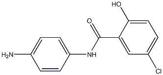 N-(4-aminophenyl)-5-chloro-2-hydroxybenzamide Struktur