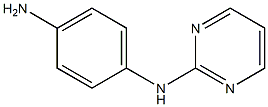 N-(4-aminophenyl)-N-pyrimidin-2-ylamine Struktur