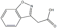 1,2-Benzisoxazole-3-yl-acetic acid Struktur