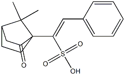 BENZYLIDENECAMPHORSULPHONICACID Struktur