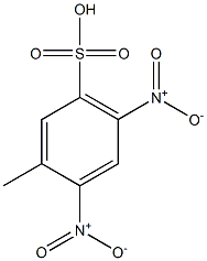 2,4-DINITROTOLUOL-5-SULFONICACID Struktur