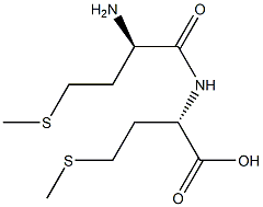 D-METHIONYL-L-METHIONINE Struktur