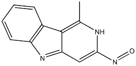 3-NITROSO-1-METHYLPYRIDO(4,3-B)INDOLE Struktur