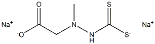 SODIUMSARCOSINEDITHIOCARBAMATE Struktur