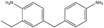 3-ETHYL-4,4'-DIAMINODIPHENYLMETHANE Struktur