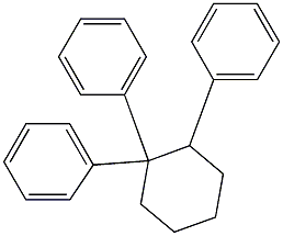 1E,3E,5E-TRIPHENYLCYCLOHEXANE Struktur