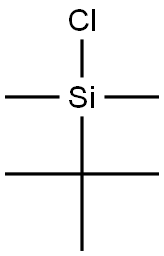 SILANE,TERT-BUTYLCHLORODIMETHYL- Struktur