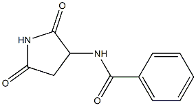 BENZAMIDOSUCCINIMIDE Struktur