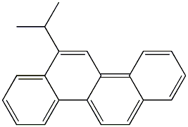 ISOPROPYLBENZOPHENANTHRENE Struktur