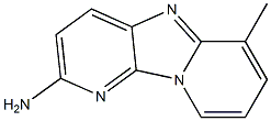 2-AMINO-6-METHYLDIPYRIDO(1,2-A:3',2'-D)IMDAZOLE Struktur