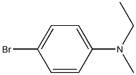 4-BROMO-N-ETHYL-N-METHYLANILINE Struktur