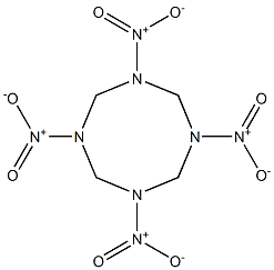 1,3,5,7-TETRANITRO-1,3,5,7-TETRAZOCINE Struktur