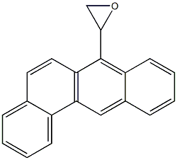 BENZ[A]ANTHRACENE,7-(EPOXYETHYL) Struktur