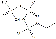 O-METHYLETHYLCHLOROTRIPHOSPHATE Struktur