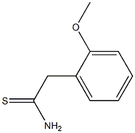 2-(2-METHOXYPHENYL)ETHANETHIOAMIDE Struktur