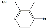 (4-Bromo-3-methylpyridin-2-yl)methylamine Struktur