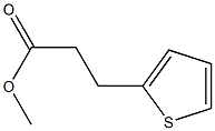 2-Thiophenepropanicacidmethylester Struktur