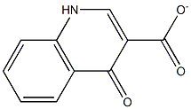 4-Dihydro-4-oxoquinoline-3-carboxylate Struktur