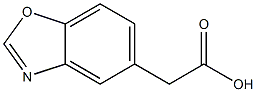 1,3-benzoxazol-5-ylacetic acid Struktur