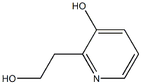 3-Hydroxy-2-(hydroxyethyl)pyridine Struktur