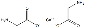 Glycinate calcium Struktur