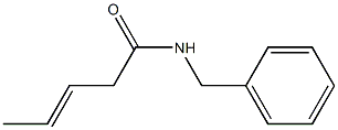 (3E)-N-Benzylpent-3-Enamide Struktur