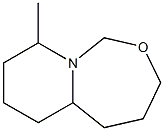 9-Methyloctahydropyrido[1,2-C][1,3]Oxazepine Struktur