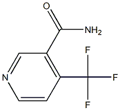 4-TRIFLUOROMETHYL-3-PYRIDINECARBOXYAMIDE Struktur