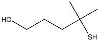 4-Mercapto-4-methyl pentanol Struktur