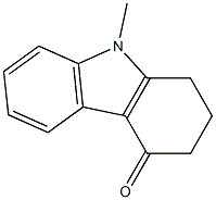 9-METHYL-1,2,3,9-TETRAHYDRO-CARBAZOLE-4-ONE Struktur