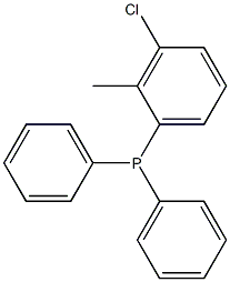 METHYLTRIPHENYLPHOSPHINE CHLORIDE Struktur