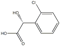 R/S-(2-CHLORO-PHENYL)-HYDROXY-ACETIC ACID Struktur