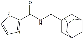 1H-IMIDAZOLE-2-CARBOXYLIC ACID (ADAMANTAN-1-YLMETHYL)-AMIDE Struktur