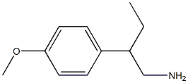 2-(4-METHOXYPHENYL)BUTAN-1-AMINE Struktur