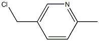 5-(CHLOROMETHYL)-2-METHYLPYRIDINE Struktur