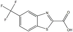 5-(TRIFLUOROMETHYL)-1,3-BENZOTHIAZOLE-2-CARBOXYLIC ACID Struktur