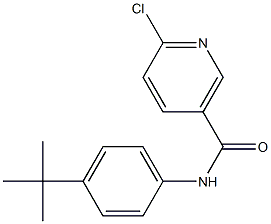 N-(4-TERT-BUTYLPHENYL)-6-CHLORONICOTINAMIDE Struktur