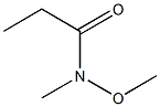 N-METHOXY-N-METHYLPROPANAMIDE Struktur