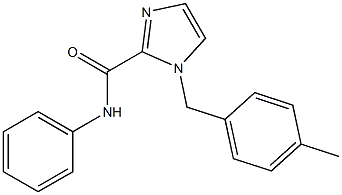 1-(4-methylbenzyl)-N-phenyl-1H-imidazole-2-carboxamide Struktur