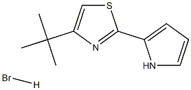 4-(tert-butyl)-2-(1H-pyrrol-2-yl)-1,3-thiazole hydrobromide Struktur