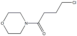 4-Chloro-1-morpholin-4-yl-butan-1-one Struktur