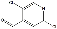 2,5-dichloroisonicotinaldehyde Struktur